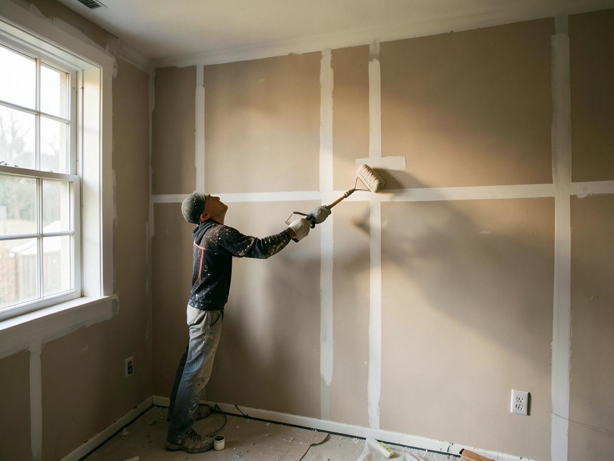 Whole-floor repaint